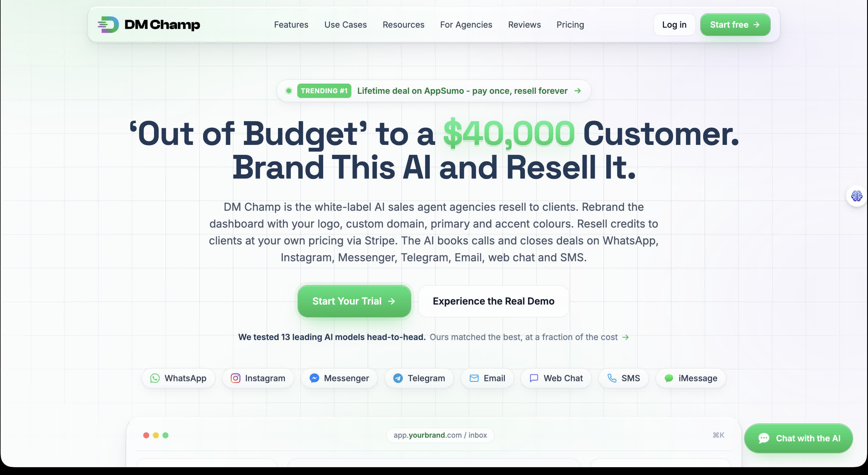 DMChamp product example