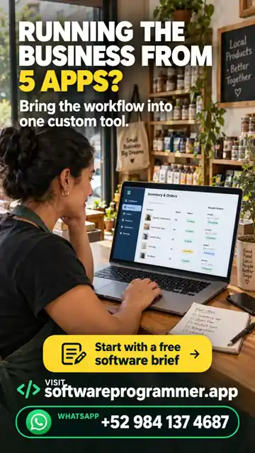 Business owner planning a custom software idea